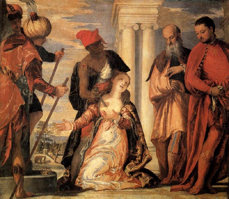 Paolo Veronese The Martyrdom of St.Justina china oil painting image